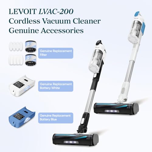 Levoit LVAC-200 Cordless Vacuum Replacement Battery (Blue)