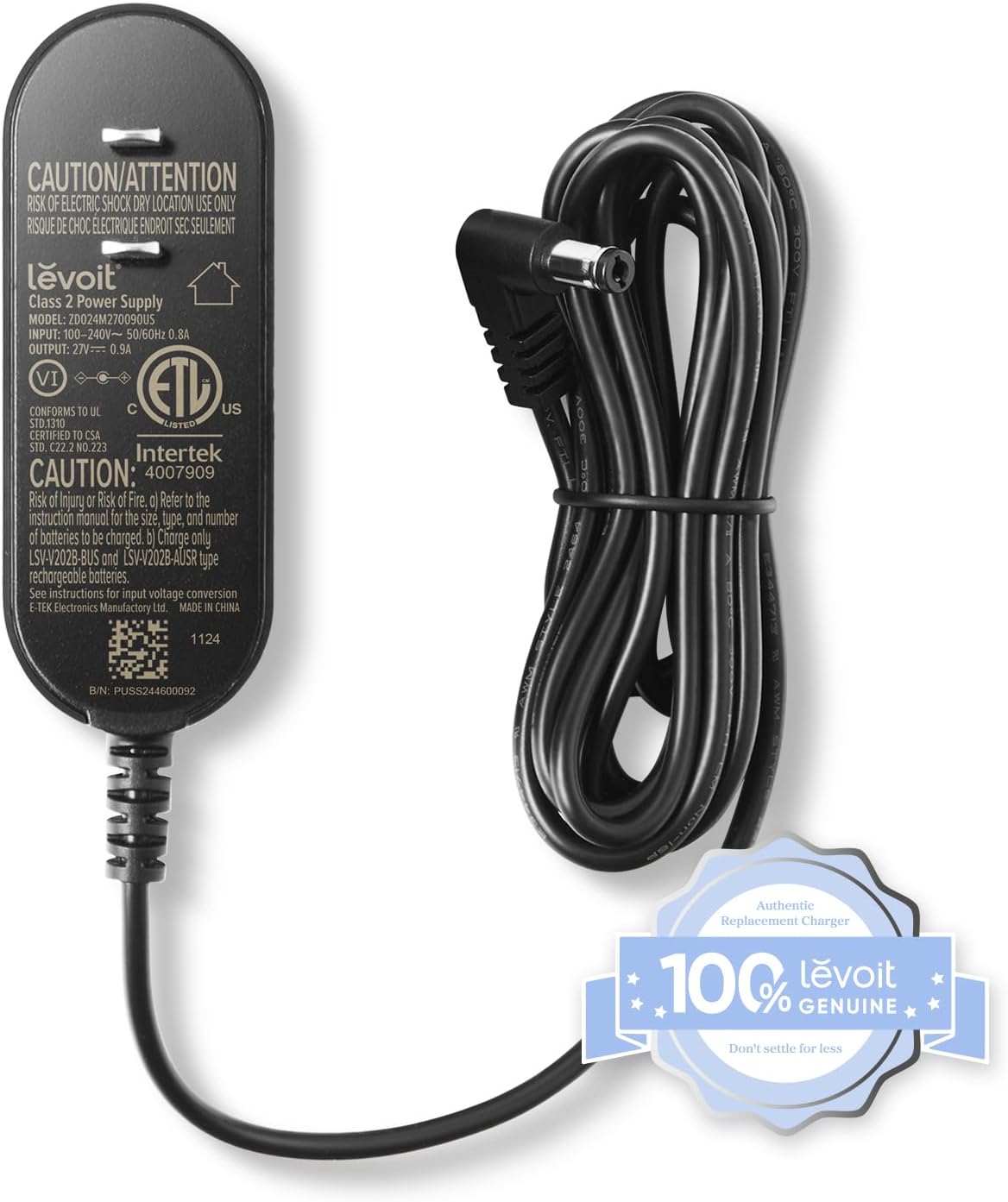 Levoit LVAC-300 Cordless Vacuum Official Charger - Image 3