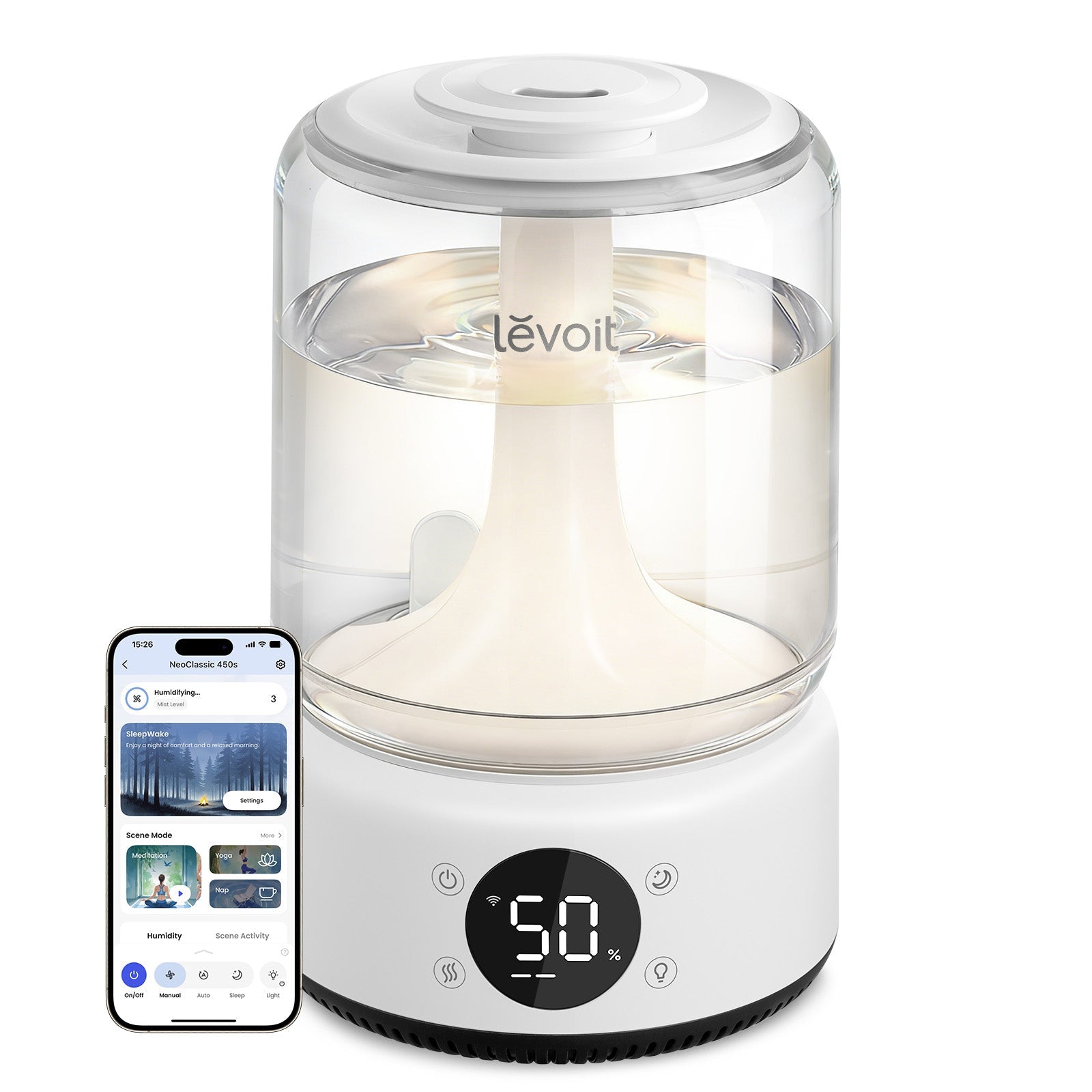Levoit NeoClassic 450S Smart Humidifier - Image 12
