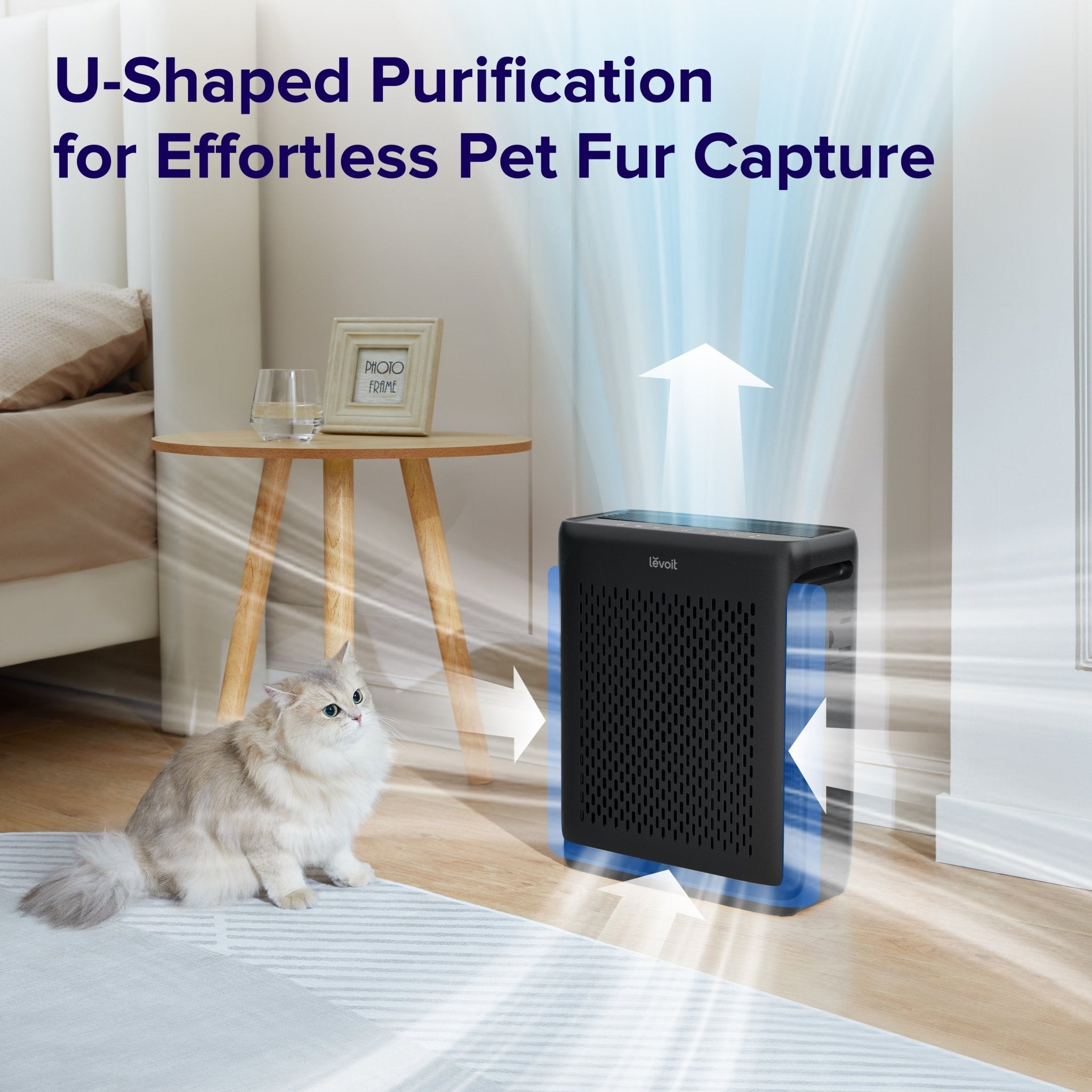 Levoit Vital 200S-P Smart Air Purifier - Black - Image 3